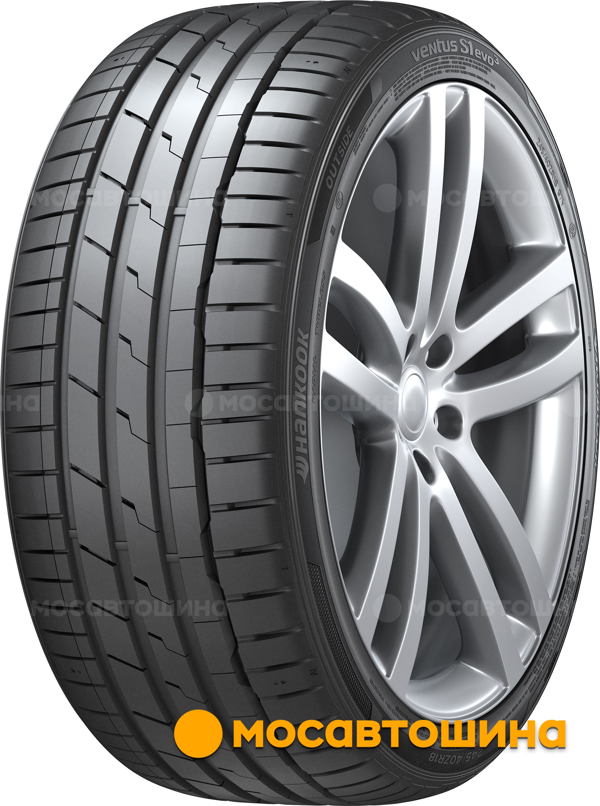 Шина Hankook Ventus S1 evo3 K127 (Hankook (вир-во Корея XL 235/45 R19 99Y 235/45 R19