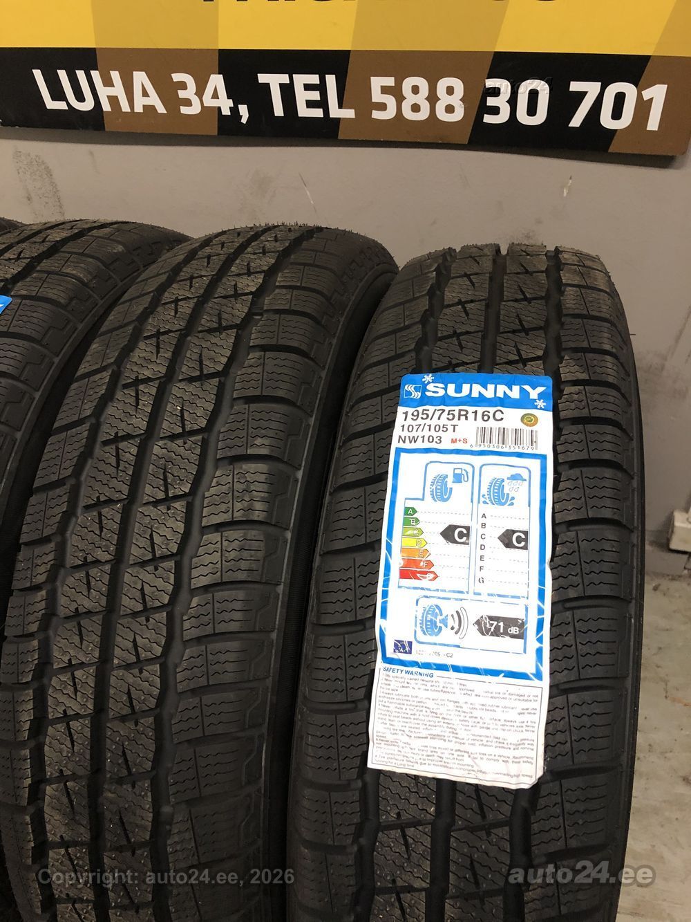 Шина Sunny C 107/ NW103 195/75 R16 105T 195/75 R16